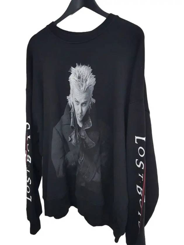 Lee MKCRW LOB BLK Lost Boy Sweatshirt Black RI - AMI - BALAAN 2