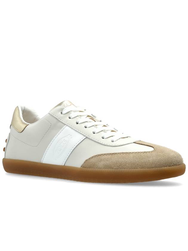 Tod’s Sport Shoes Tabs, Women's, Cream - TOD'S - BALAAN 4