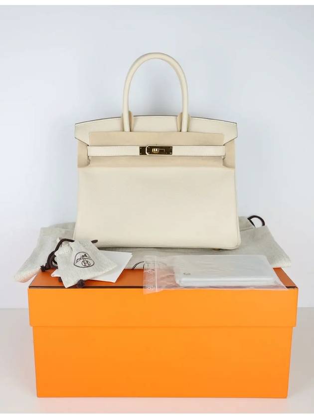 Cre Abson Letone Birkin 30 Gold C - HERMES - BALAAN 10