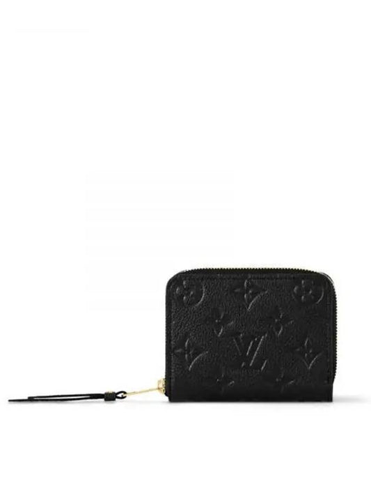 Monogram Empreinte Zipper Coin Wallet Black - LOUIS VUITTON - BALAAN 2