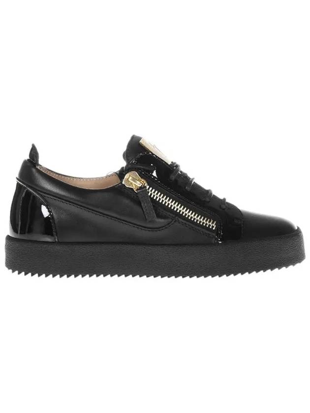 May London Gold Low Top Sneakers Black - GIUSEPPE ZANOTTI - BALAAN 3