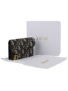 S5611CTZQ Oblique Saddle Flap Card Wallet 33569Y 2 - DIOR - BALAAN 6