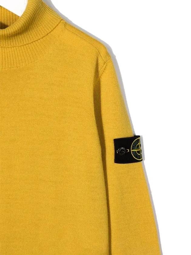 Kids Women s Wappen Turtleneck Knit 7516517A4 V0034 - STONE ISLAND - BALAAN 4