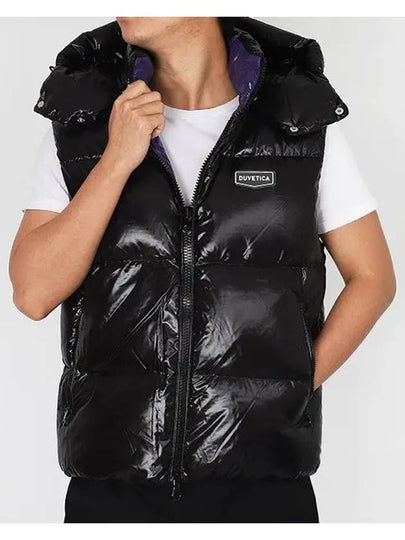 Salino Hooded Down Vest Black - DUVETICA - BALAAN 2