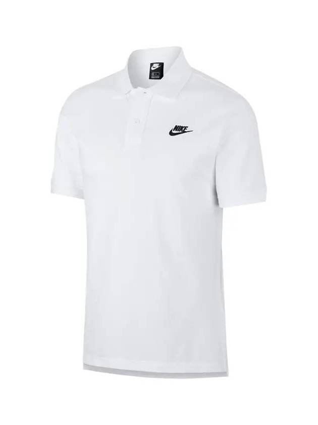 Sportswear City Edition Matchup Short Sleeve Polo Shirt White - NIKE - BALAAN 5