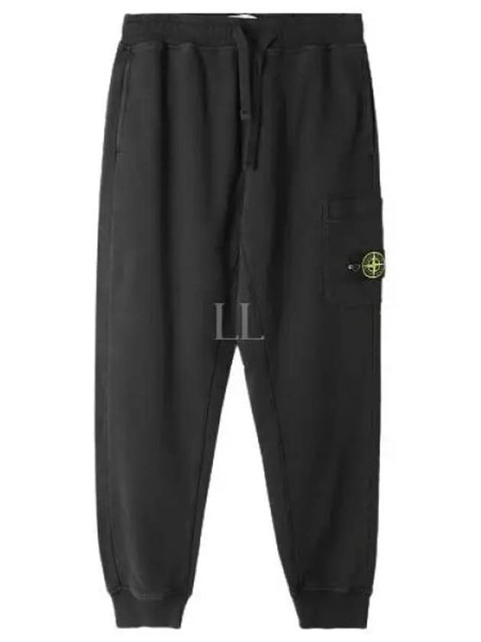 Wappen Patch Cargo Jogger Track Pants Black - STONE ISLAND - BALAAN 2