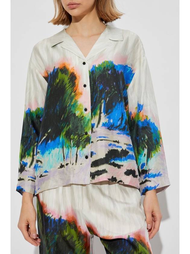 Munthe Silk Shirt, Women's, Multicolour - MUNTHE - BALAAN 3