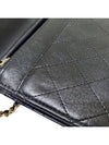 Women s A81434 Front Black Leather CC Gold Chain WOC Cross Bag - CHANEL - BALAAN 7