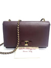 Ferragamo Rouge Calf Barra Shoulder Bag 21E481 - SALVATORE FERRAGAMO - BALAAN 8