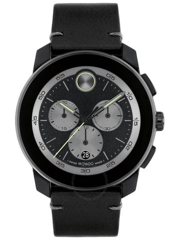 Movado Bold TR90 Chronograph Quartz Black Dial Men's Watch 3601092 - MOVADO - BALAAN 1