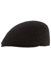 6845BC BLACK 6845 507 Wool Ivy Cap Flat Cap Hunting Cap - KANGOL - BALAAN 2