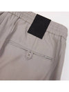 Men's Tencel Banding Gray Shorts ASPT109 - IKALOOOK - BALAAN 5