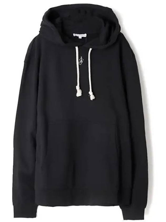 Anchor Embroidery Hoodie Black - JW ANDERSON - BALAAN 2