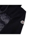 Women s Padded Wool Hoodie 9B00010 M1241 999 - MONCLER - BALAAN 9