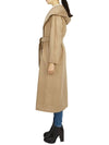 Bdanton Virgin Wool Single Coat Camel - MAX MARA - BALAAN 4