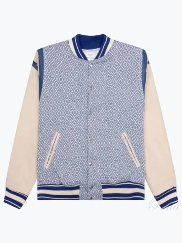 Diamond jacquard logo varsity jacket RHPS23JA028281861186 - RHUDE - BALAAN 1