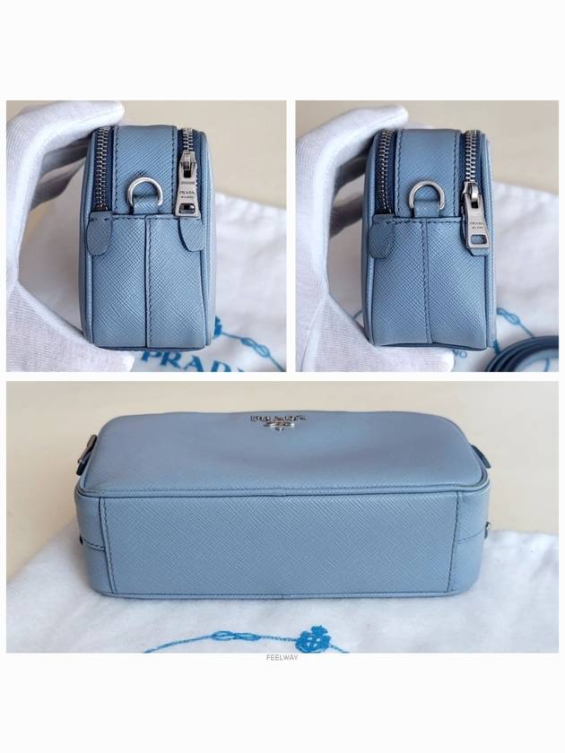 Genuine Saffiano mini camera bag 1NF002 - PRADA - BALAAN 4