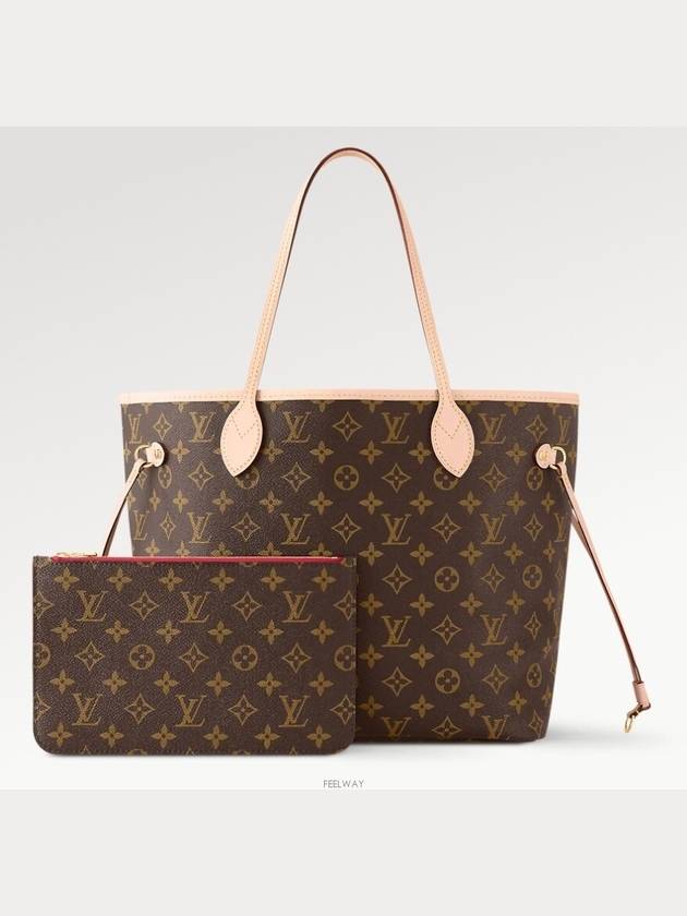 Neverfull MM Monogram Series Red M46987 - LOUIS VUITTON - BALAAN 5