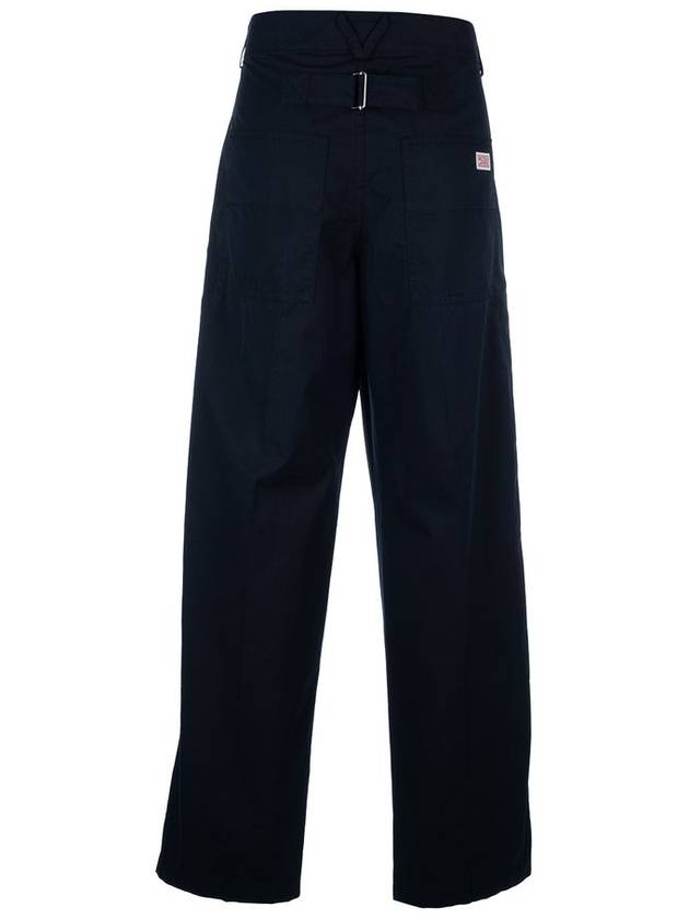 Twill Cargo Straight Pants Navy - BOTTEGA VENETA - BALAAN 3