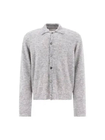 Evening Polo Cardigan Dust Melange - OUR LEGACY - BALAAN 2