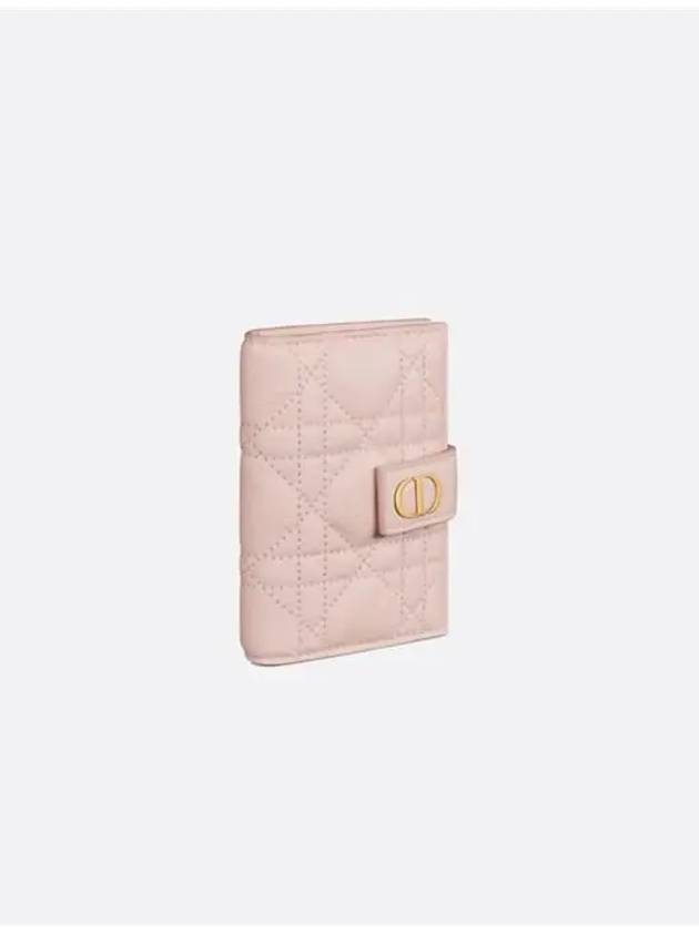 Cargo Vertical Calfskin Card Wallet Pink - DIOR - BALAAN 3