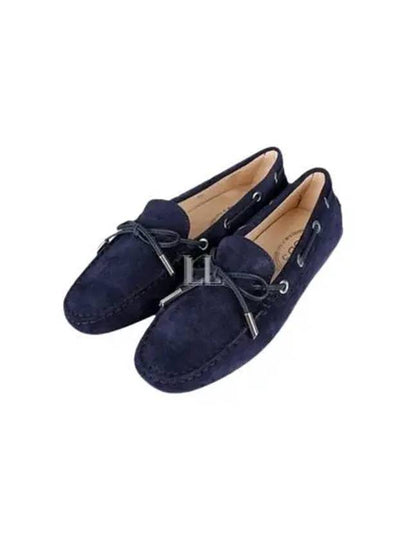 Gommino Suede Driving Shoes Blue - TOD'S - BALAAN 2