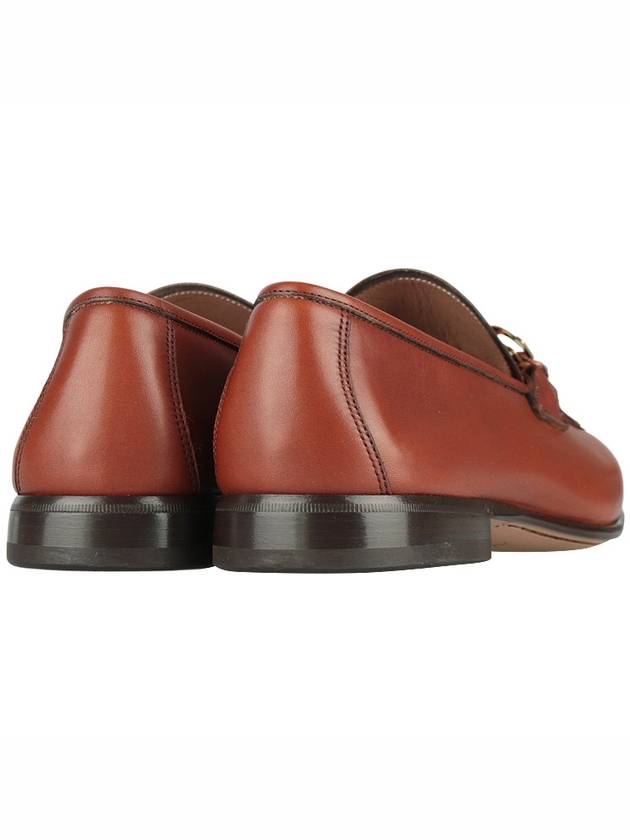 Salvatore Gancini Ornament Loafer Brown - SALVATORE FERRAGAMO - 6