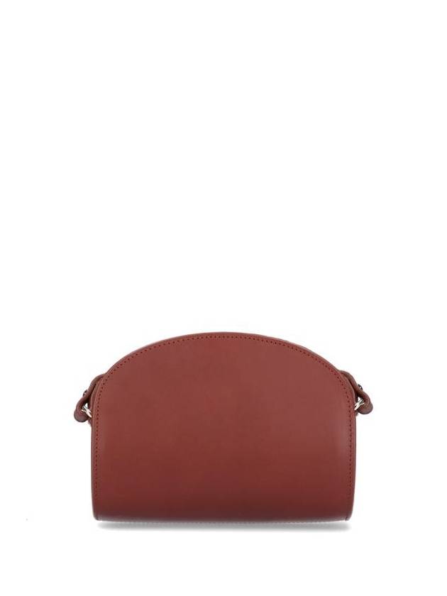 Demi Lune Mini Half Moon Cross Bag Brown - A.P.C. - BALAAN 4