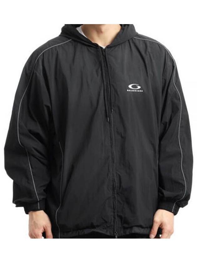 Sports Icon Large Track Jacket Black - BALENCIAGA - BALAAN 2