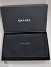 Classic Flap Wallet Grained Calfskin & Silver Black - CHANEL - BALAAN 10