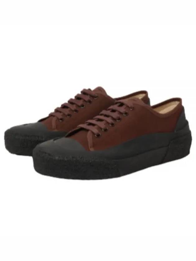 SHARP SN LOW TOP SNEAKER CHESTNUT 735 sneakers - STUDIO NICHOLSON - BALAAN 1