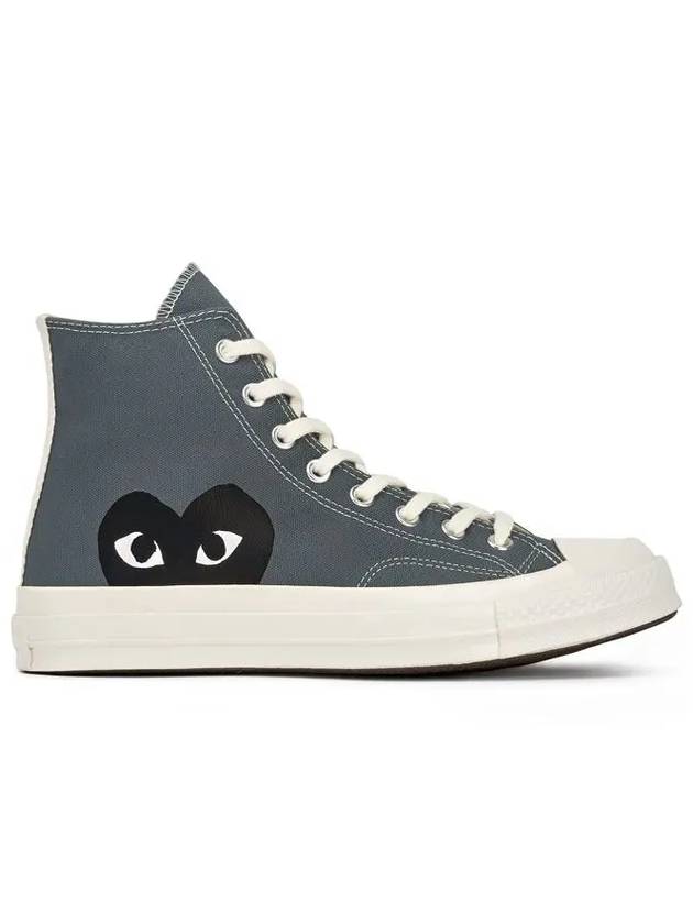 Play New Big Heart Chuck 70 High Low Top Sneakers P1 K122 1 Gray - COMME DES GARCONS - BALAAN 2