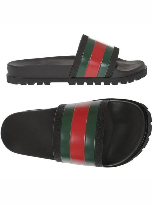 Web Slippers Black - GUCCI - BALAAN 2