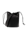 The Bow Calf Bucket Bag Black - ALEXANDER MCQUEEN - BALAAN 2