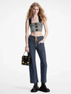 Mixed Stripe Crop Top 1ABCTH - LOUIS VUITTON - BALAAN 2