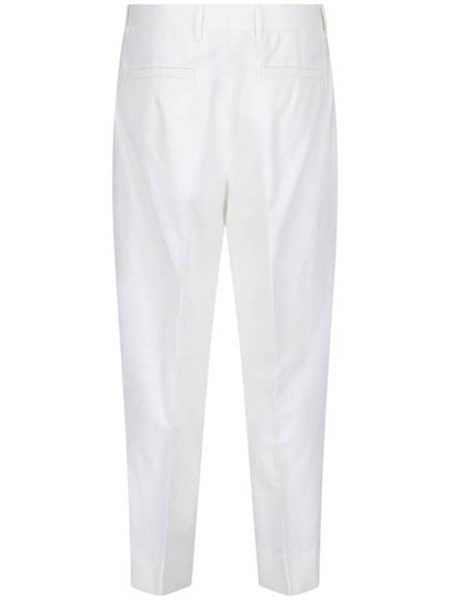 ZEGNA Trousers White - ERMENEGILDO ZEGNA - BALAAN 2