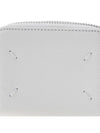 Zipper Round Stitch Card Wallet White - MAISON MARGIELA - BALAAN 7