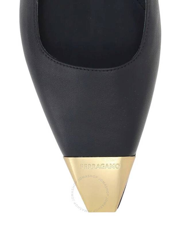 Ferragamo Alhena Nappa Slingback Flats Size 9 - SALVATORE FERRAGAMO - BALAAN 3