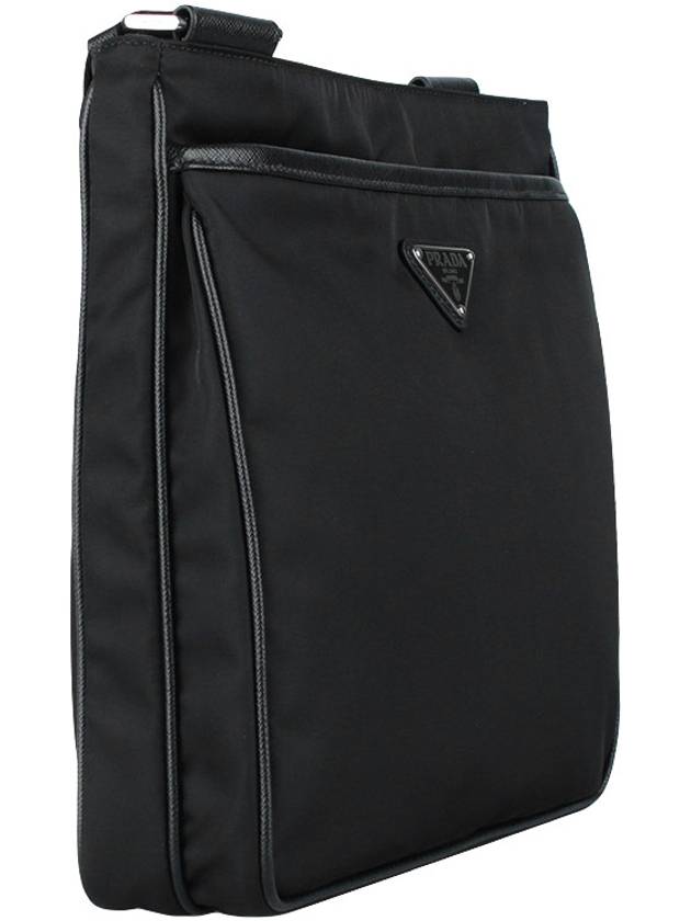 Pocono Saffiano Messenger Bag Black - PRADA - BALAAN 5