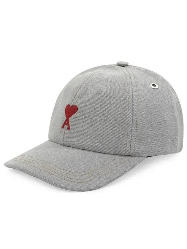 De Coeur Embroidery Ball Cap Jabel Grey - AMI - BALAAN 3