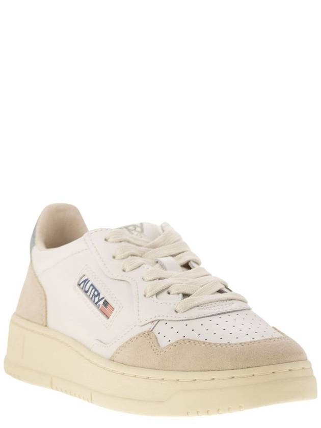 MEDALIST LOW - Leather and Suede Sneakers - AUTRY - BALAAN 2