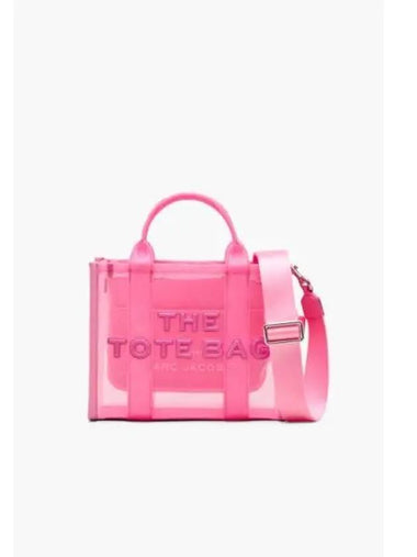 Mesh The Small Tote Candy Pink MBBAM24004PIX - MARC JACOBS - BALAAN 1