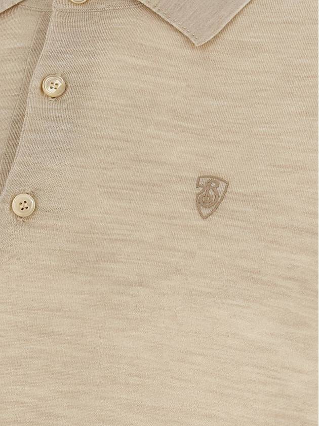 Burberry Wool Polo Shirt - BURBERRY - BALAAN 4