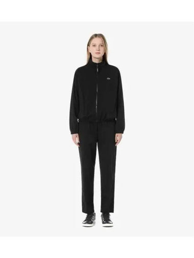 Women s Woven Setup Basic Pants Black - LACOSTE - BALAAN 1