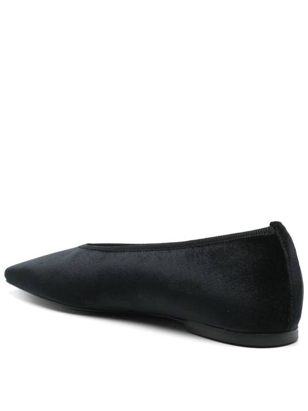 TOTEME Minimalist Velvet Ballerinas Shoes - TOTEME - BALAAN 2