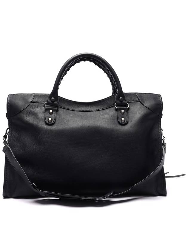 Women's Classic Motor City Tote Bag Black - BALENCIAGA - BALAAN 5