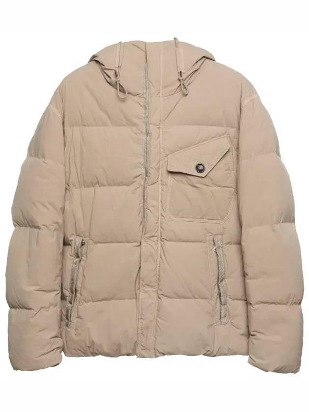 Survival Down Jacket Beige - TEN C - BALAAN 9