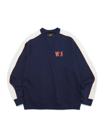 Piping Block Sweatshirt Navy - OGARP - BALAAN 2