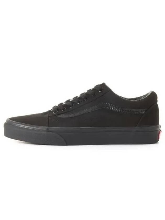 Old Skool Canvas Low Top Sneakers Black - VANS - BALAAN 2