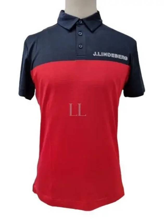 Golf Wear Men s Short Sleeve T Shirt GMJT06850 G131 - J.LINDEBERG - BALAAN 2